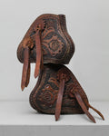 Vintage tapaderos hooded stirrups