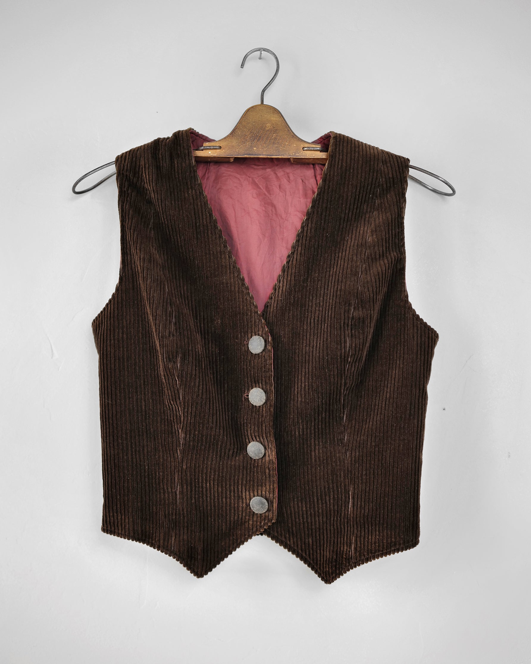 Handmade Vintage Corduroy Vest