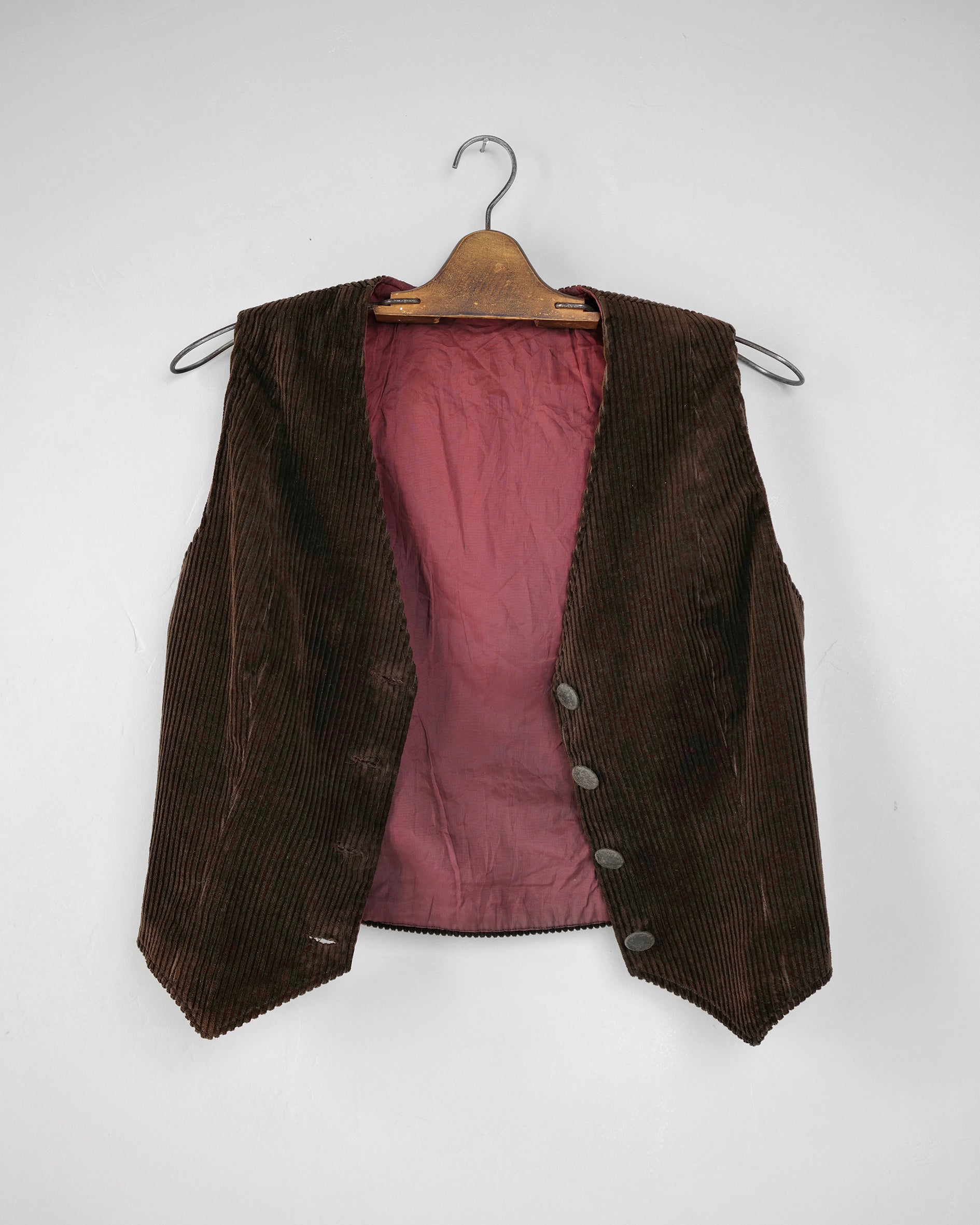 Handmade Vintage Corduroy Vest