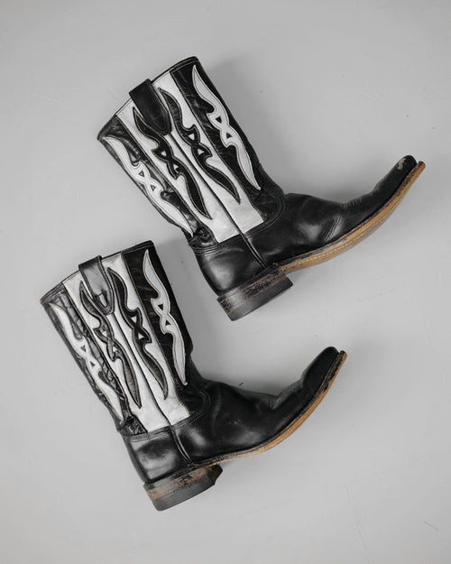 ACME cowboy boots vintage kids youth small adult size.